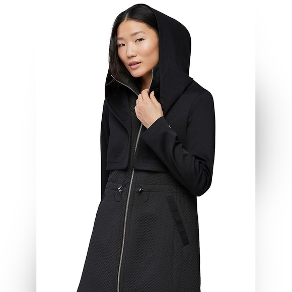 SOIA & KYO Layered Hooded Jacket - Picture 4 of 4